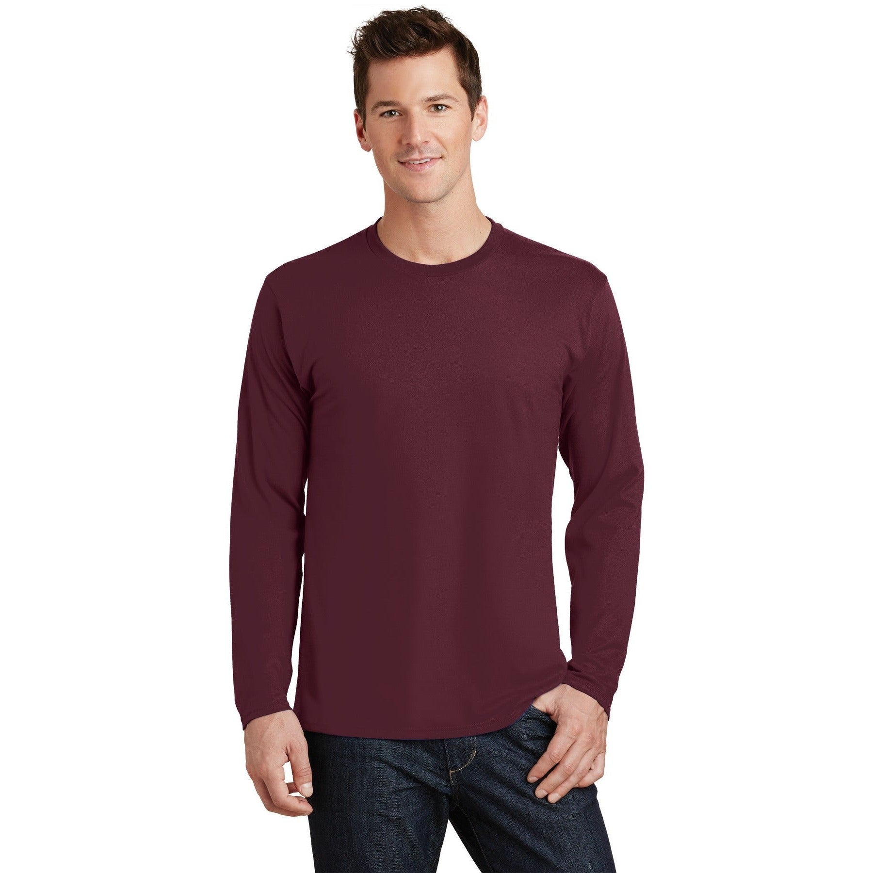 Port & Company-Port & Company® Long Sleeve Fan Favorite Tee. PC450LS-MedTech-3